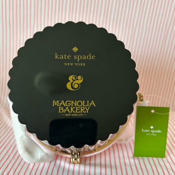 KATE SPADE 2015 CUPCAKE MAGNOLIA BAKERY MINAUDIÈRE SNAKE CHAIN - Picture 5 of 6